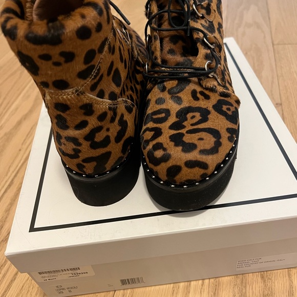 Tabitha simmons neir leopard print boots - Picture 3 of 3